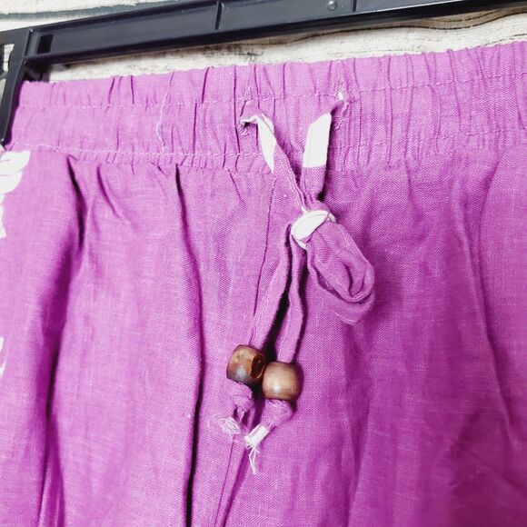 Rachel Zoe Pink Elastic Comfort Waistband Vacation Pants Size Small NWT - Picture 5 of 10